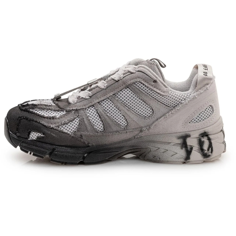 44 Label Group Low-Top-Sneaker Sneakers Dragger con Lacci e Inserti in Mesh a Eff grau(Image 4)