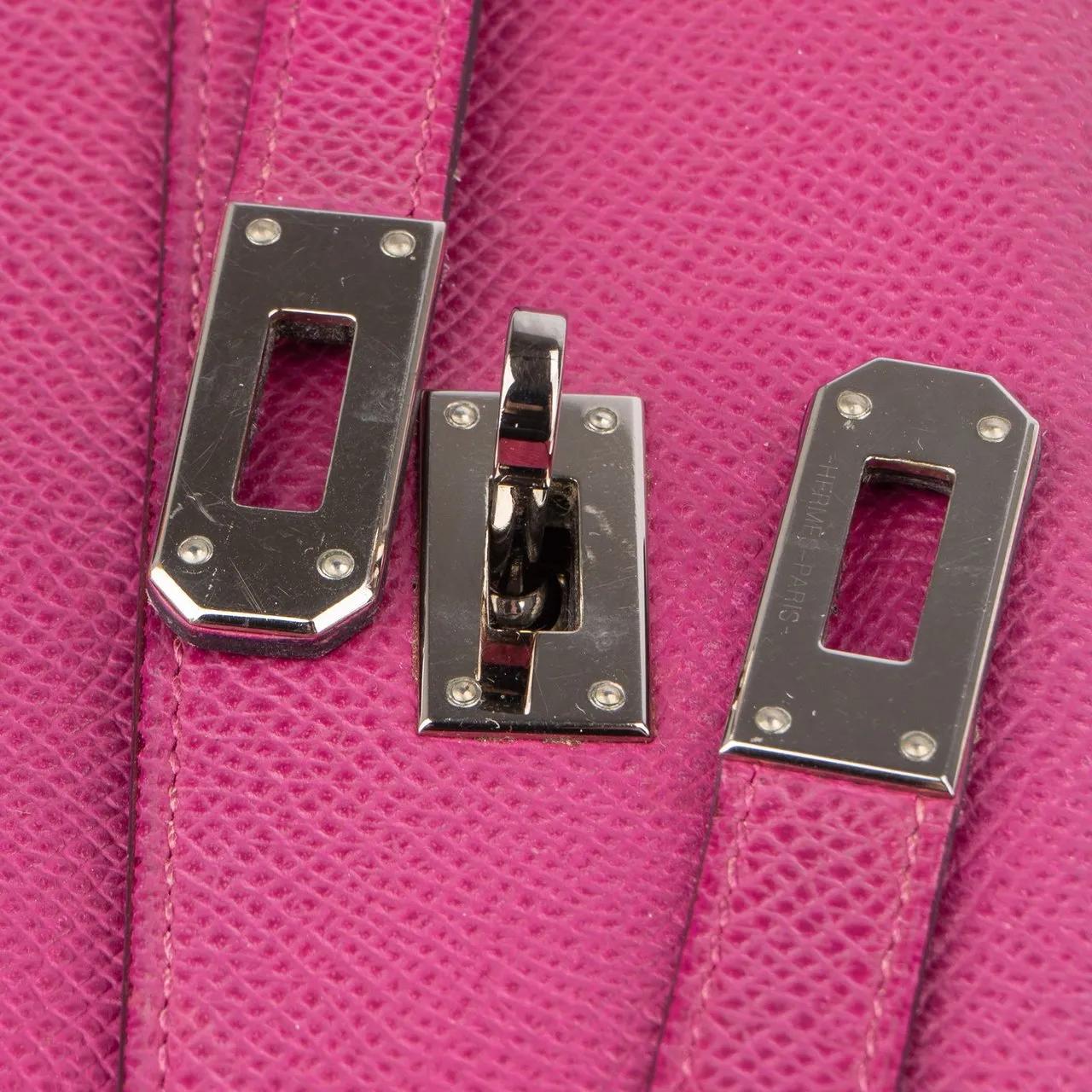 Thumbnail - Hermès Portemonnaie - Hermes Epsom Leather Kelly Wallet - Gr. unisize - in Gold - für Damen