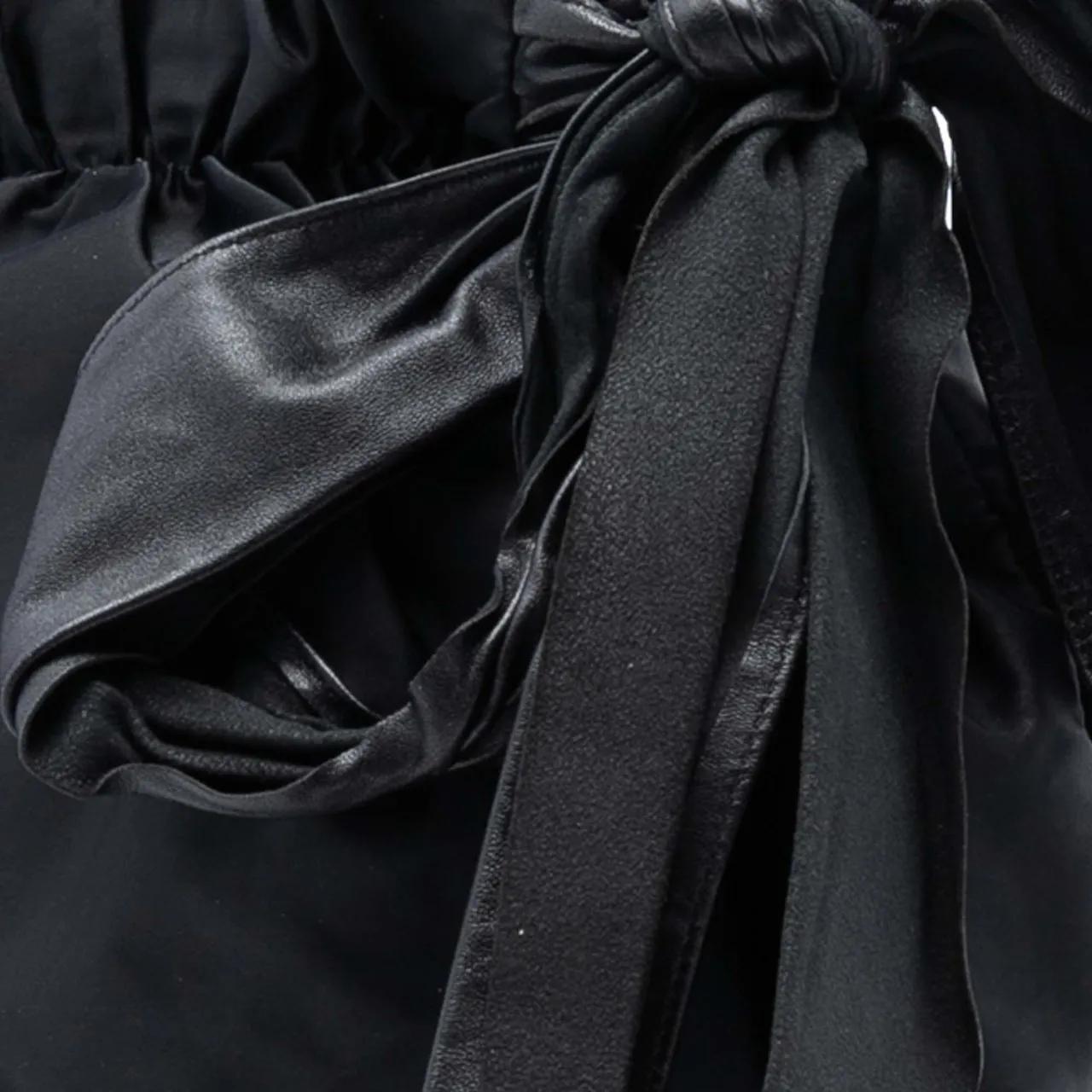 Thumbnail - Prada Hobo Bags - Tessuto Logo Bow Satchel - Gr. unisize - in Schwarz - für Damen