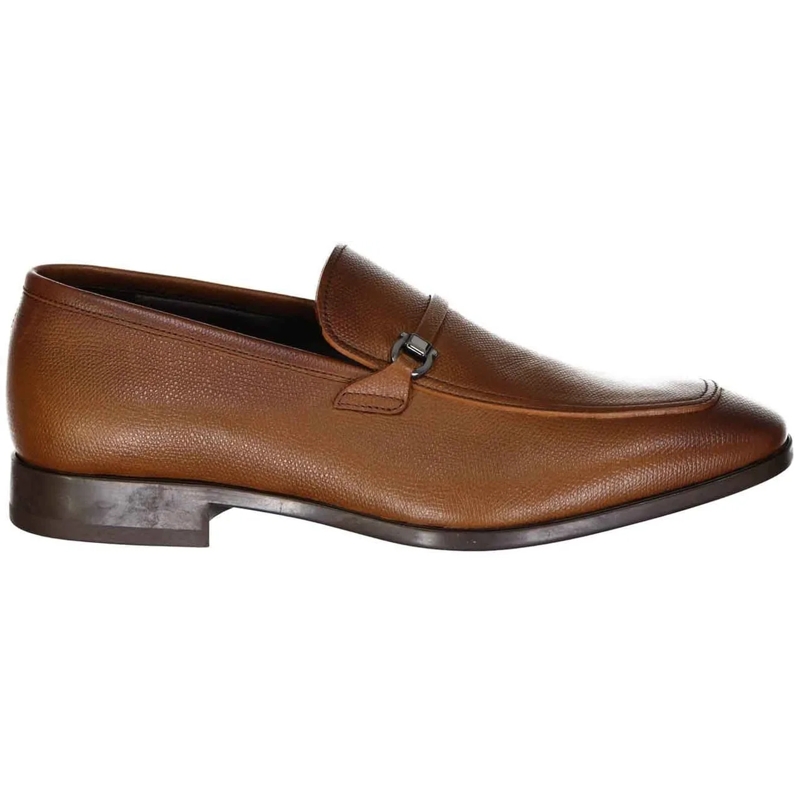 Salvatore Ferragamo T-shirt Salvatore Ferragamo CHARME Leather Loafers braun