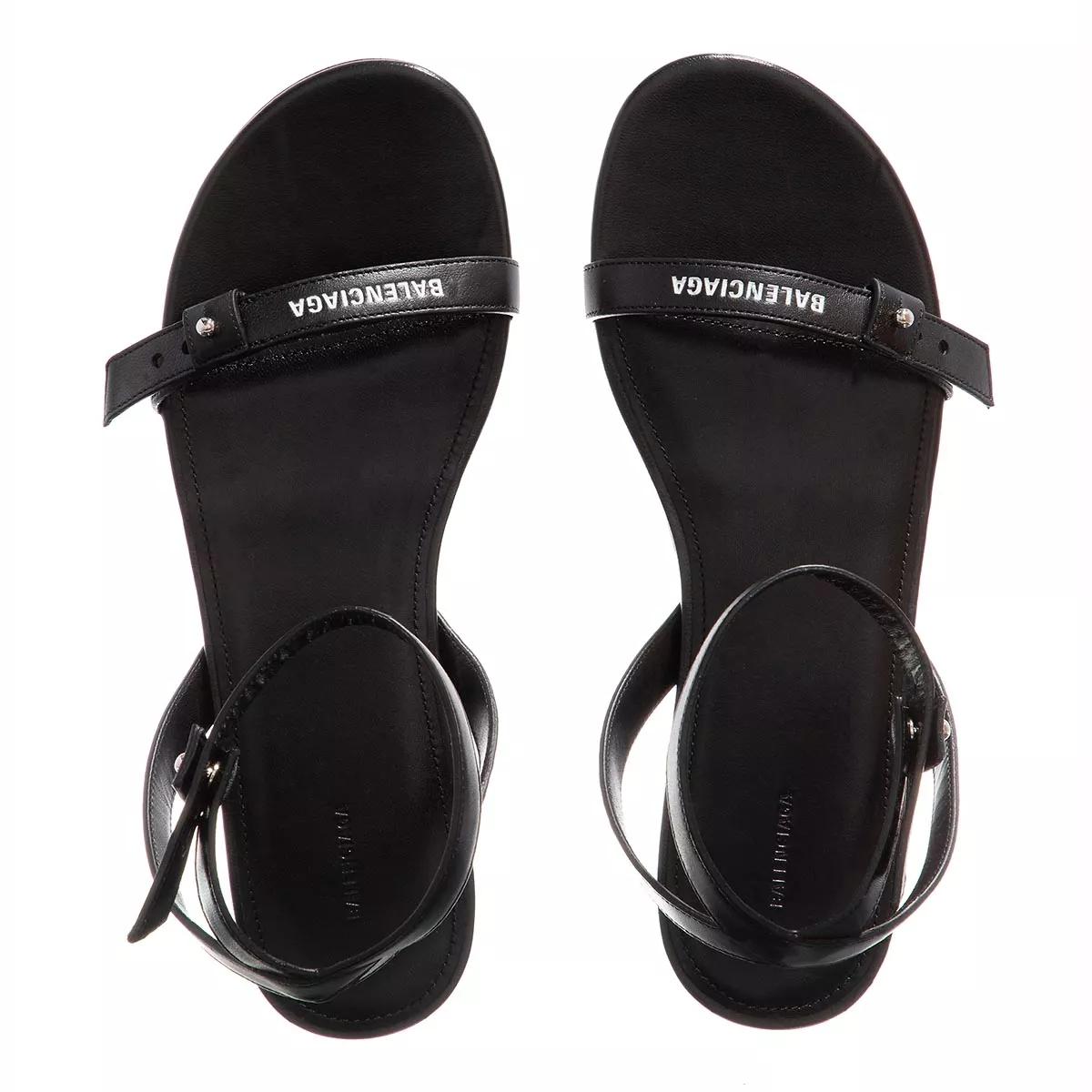 Balenciaga Afterhour Sandals Black White Sandal