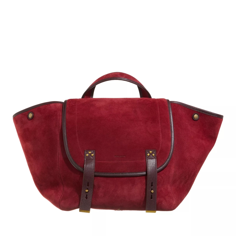 Jerome Dreyfuss Satchel Stan Panier L Burgundy