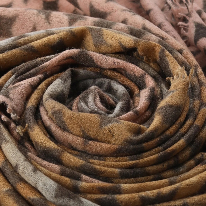 Mala Alisha Écharpe légère Tuch Mirage aus Kaschmir pink(Image 3)
