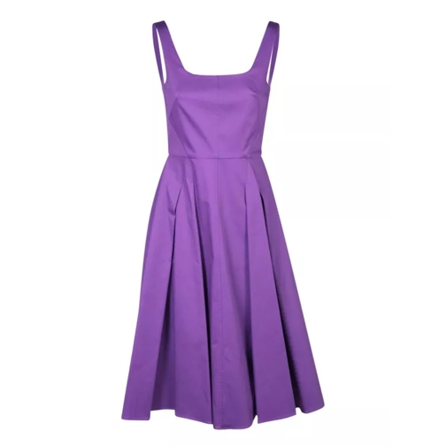 Blanca Vita Sleeveless Midi Dress Purple 