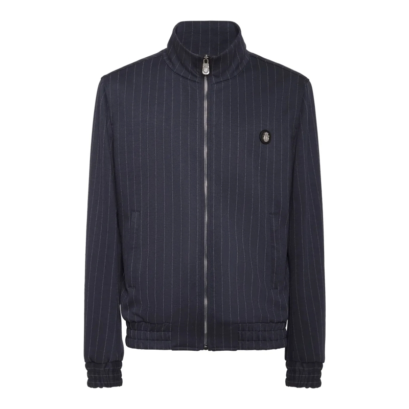 BILLIONAIRE Lederjacke Jacke schwarz