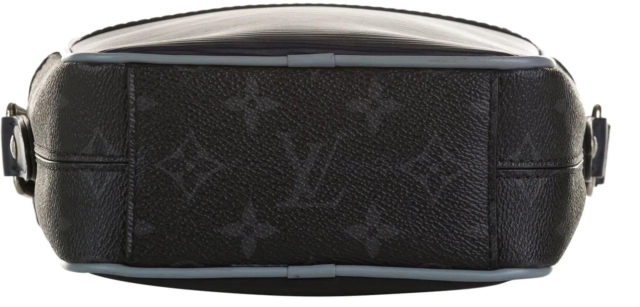 Louis Vuitton Shoppers Epi Monogram Danube PM in blauw