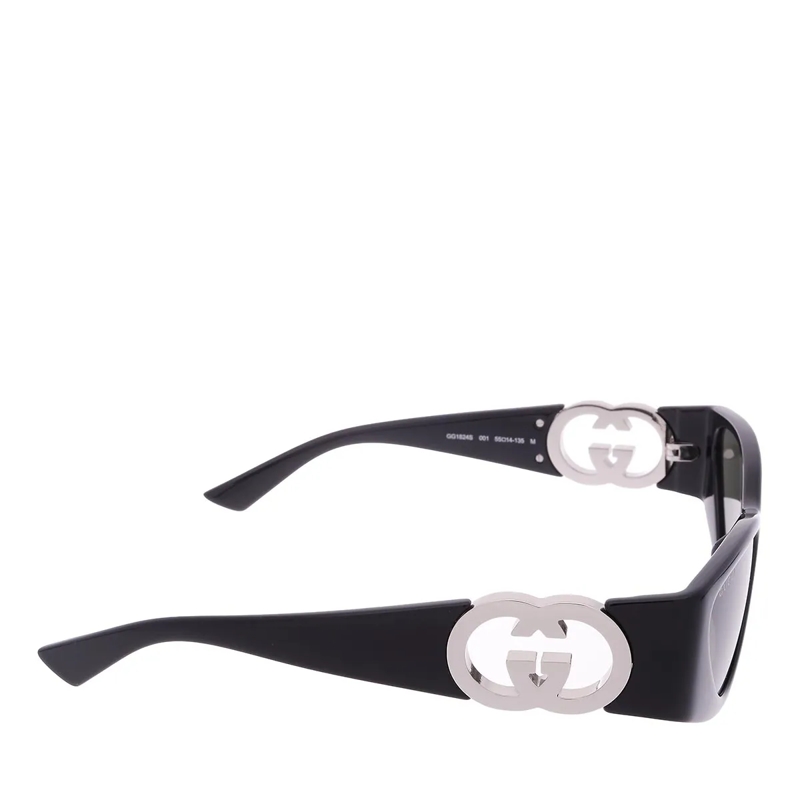 Gucci Sonnenbrille GG1824S-001 Black-Black-Grey(Image 4)