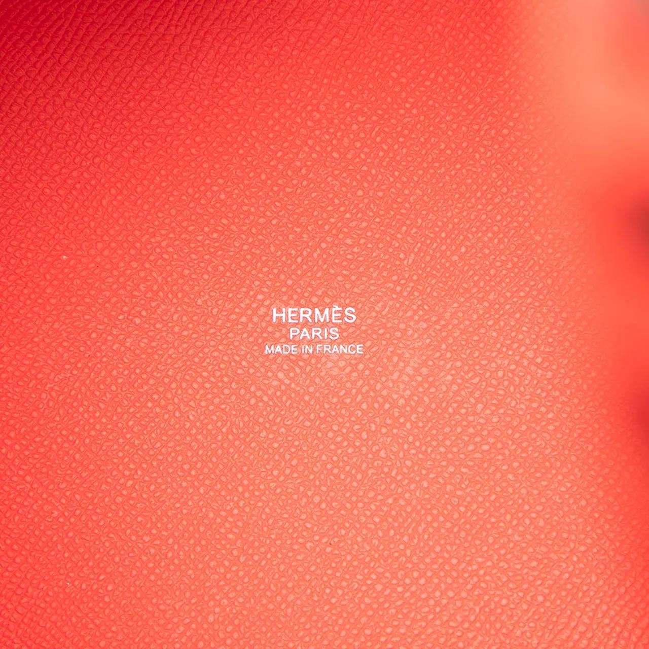 Thumbnail - Hermès Crossbody Bags - Epsom Tressage Picotin Lock 18 - Gr. unisize - in Rot - für Damen