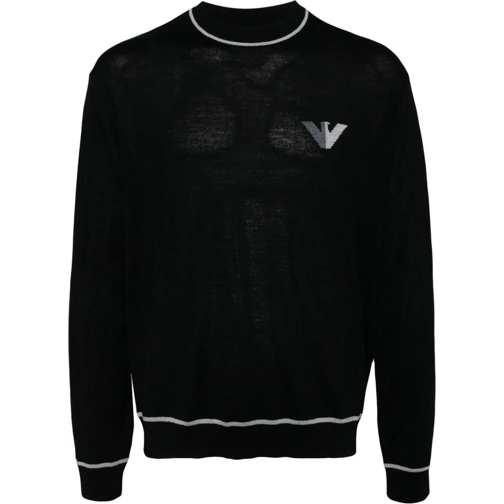 Emporio Armani  Sweaters Black schwarz