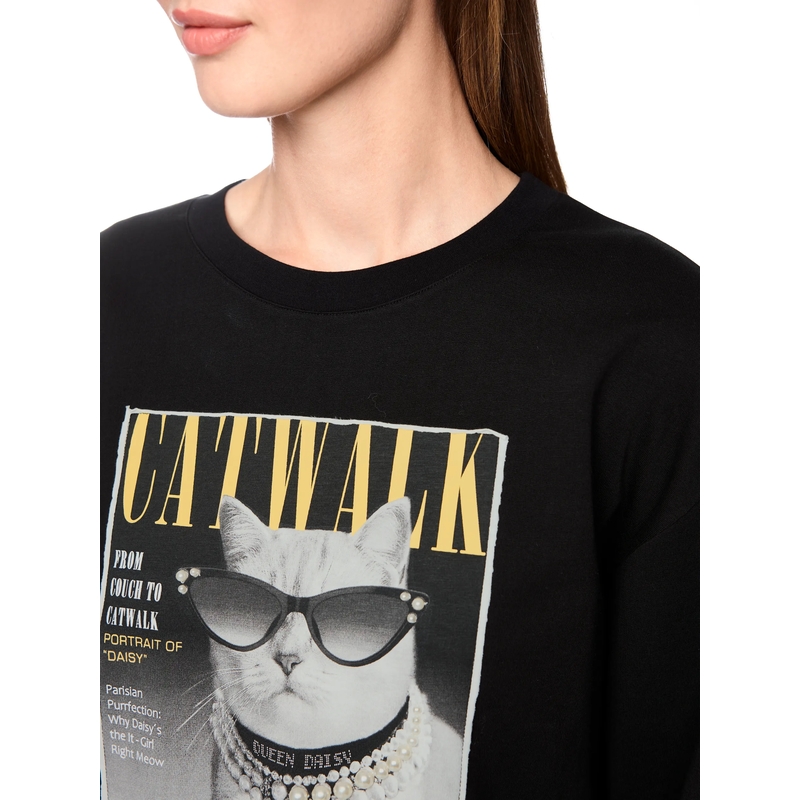 Marc Cain  Sweat-Shirt black new(Image 4)