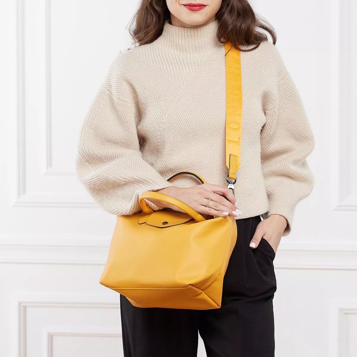 Longchamp le pliage small leather hotsell