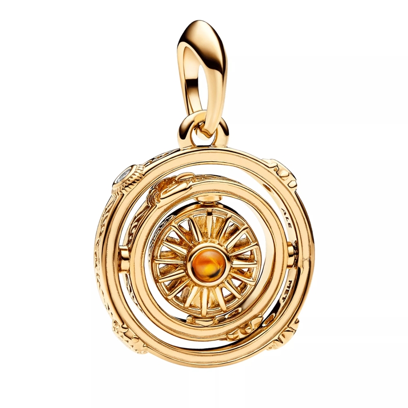 Pandora Anhänger Game of Thrones Spinning Astrolabe Dangle Charm Yellow