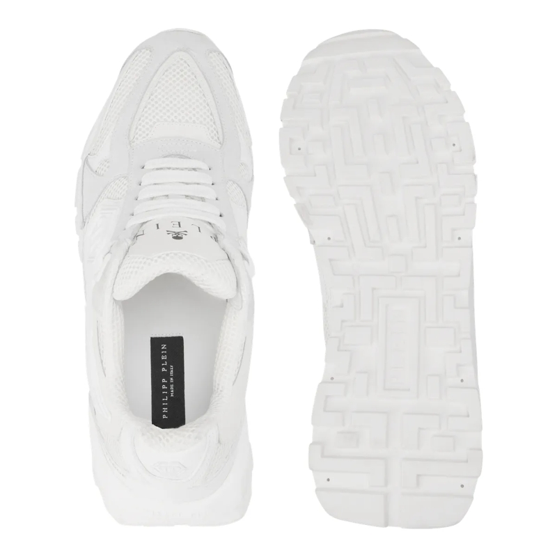 Philipp Plein Low-Top-Sneaker Mit diesen Predator-Sneakern in Lo-Top-Form aus ge weiss(Image 4)