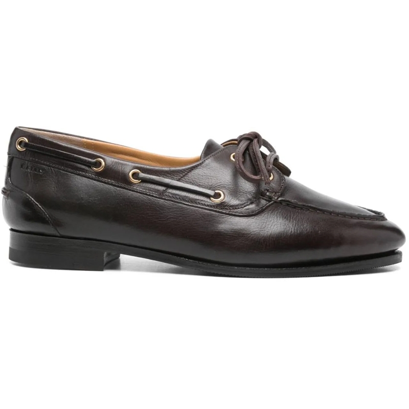 Bally Loafer Flat Shoes Ebony schwarz