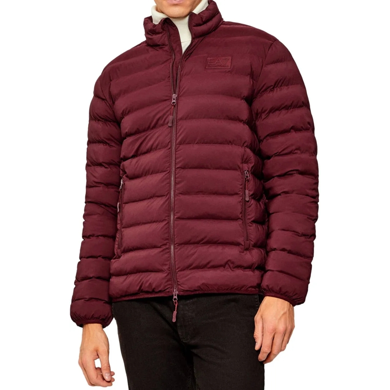 EA7 Doudoune Coats Bordeaux rot