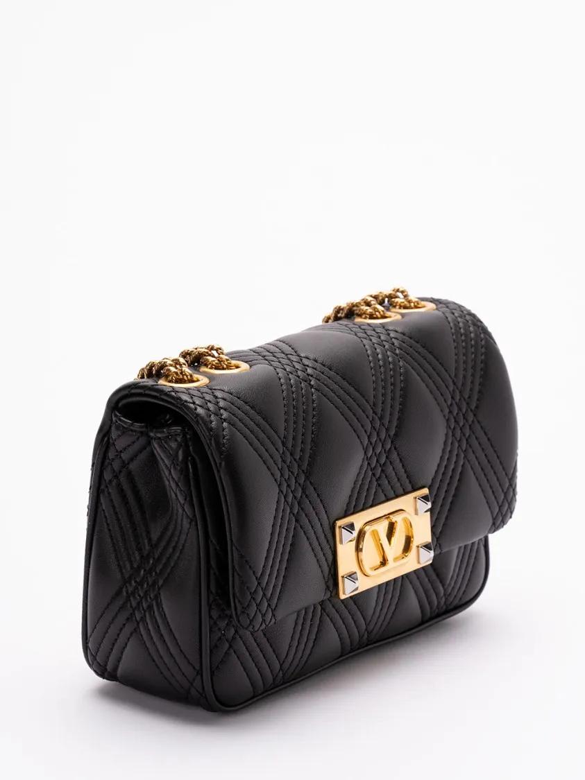 Valentino Garavani Hobo bags `Quiltie 67` Small Shoulder Bag in zwart