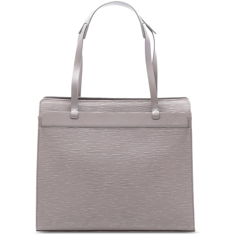 Louis Vuitton Tote Epi Croisette PM grau