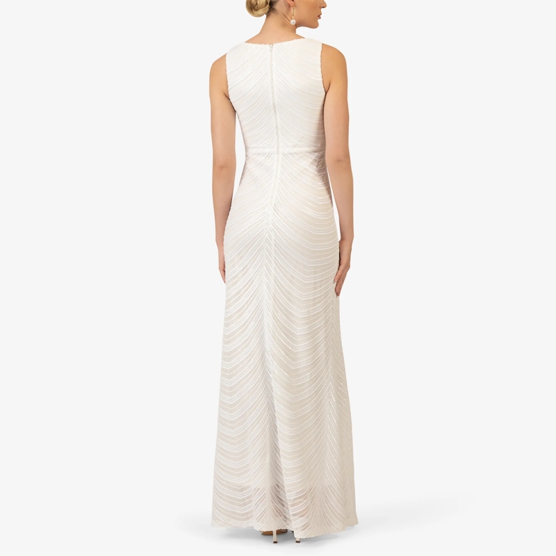 Kraimod Abendkleid Paillettenkleid weiss(Image 4)