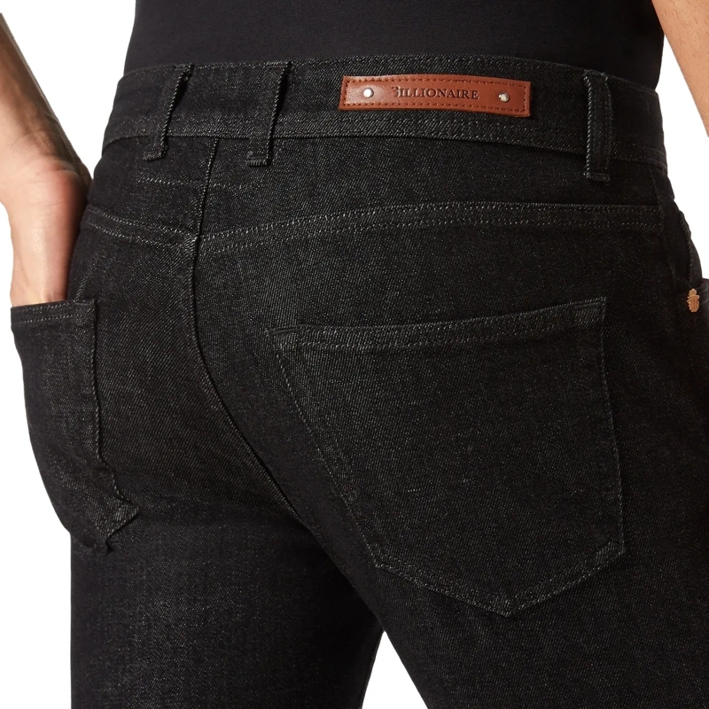 BILLIONAIRE Jeans mit geradem Bein Jeans Regular Fit schwarz(Image 4)