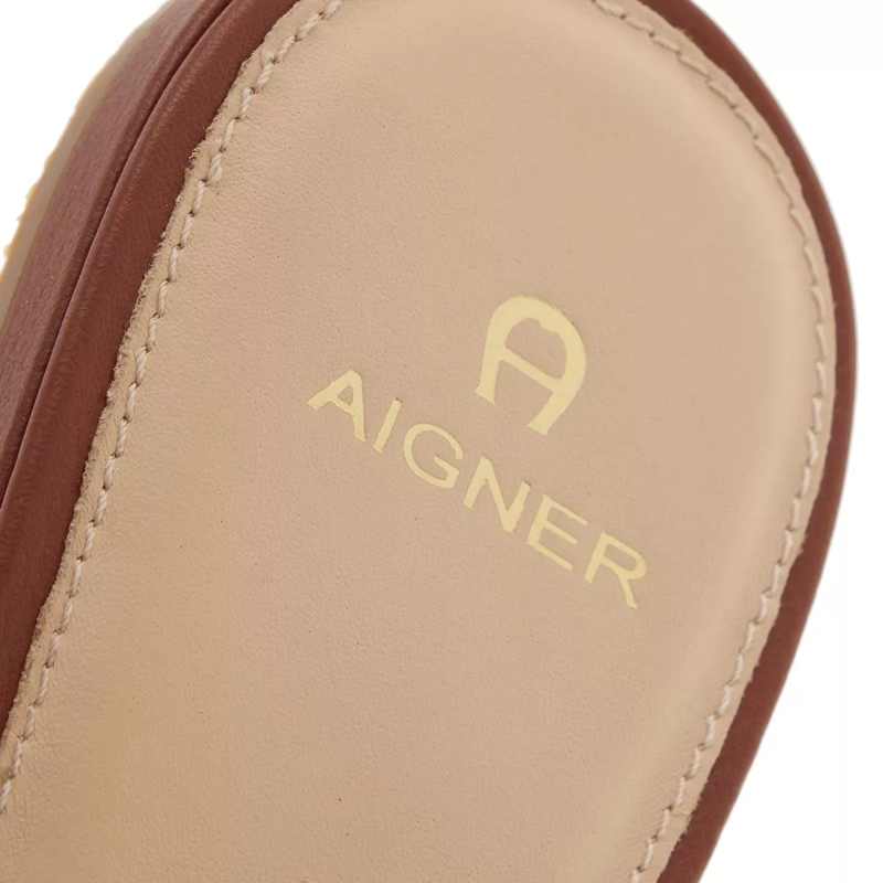 AIGNER Slides Shirley 23 Sandals Cognac(Image 2)
