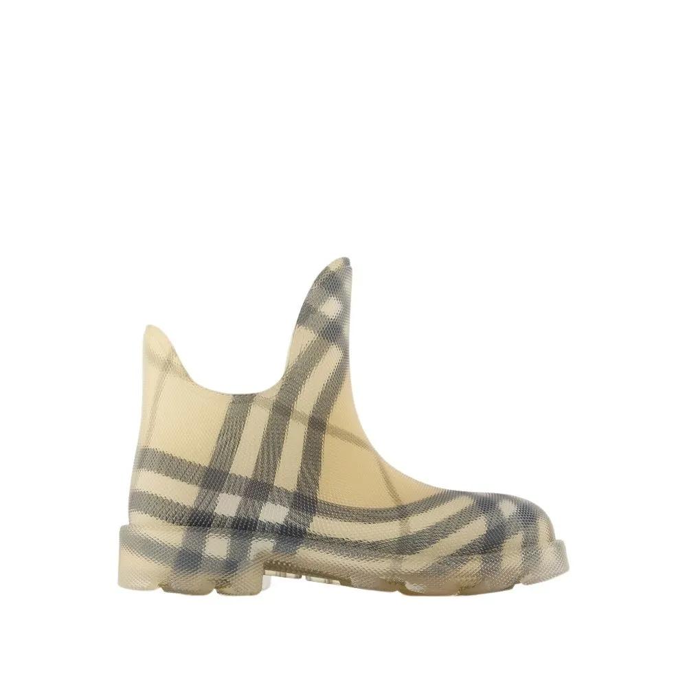 Burberry Boots & Stiefeletten - Marsh Low Check - Gr. 35 (EU) - in Gelb - für Damen