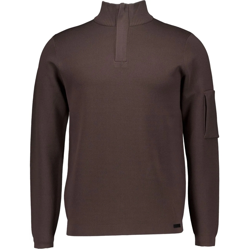 GENTI Gilet Genti . Truien Bruin K3122-3258 braun