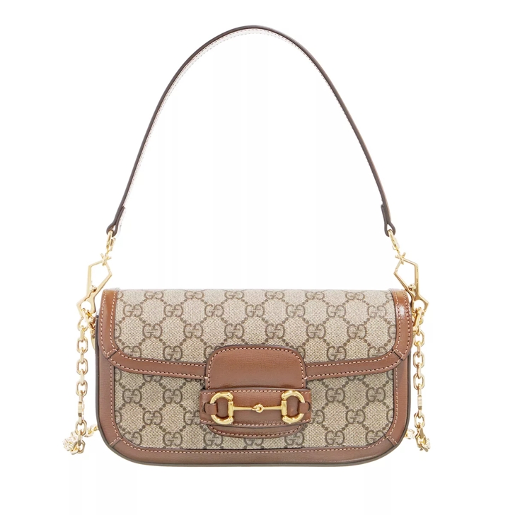 Gucci Mini Horsebit 1955 Shoulderbag Beige Crossbody Bag