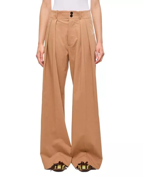 Plan C - Oversize Pants - Größe 42 - brown