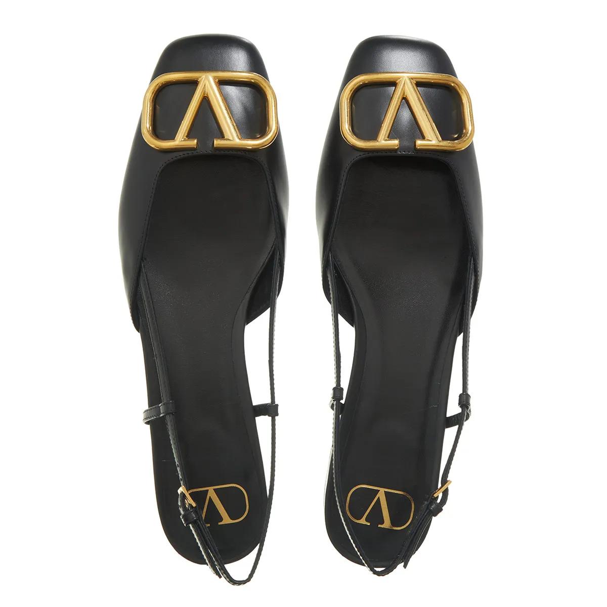 Thumbnail - Valentino Garavani Loafer - Ballerina Vlogo Signature - Gr. 36 (EU) - in Schwarz - für Damen