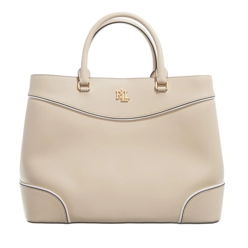 Lauren Ralph Lauren Tote Marcy 36-Satchel-Large Sand Dune/Soft White
