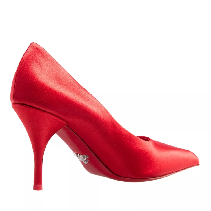 Prada red high heels hotsell