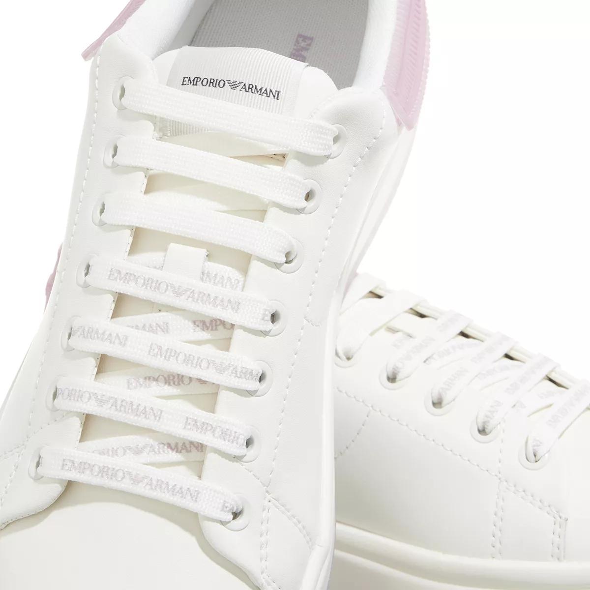 Emporio armani white shoes store