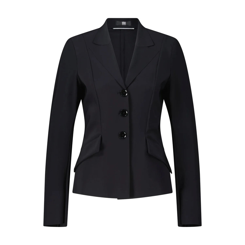 Riani Übergangsjacke Taillierter Blazer Schwarz