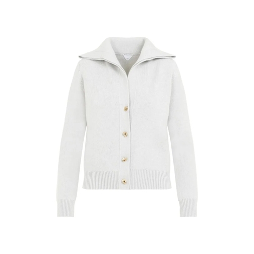 Bottega Veneta Wool Cardigan White Vest