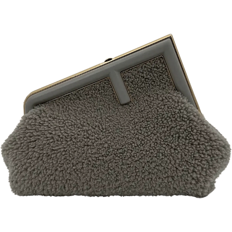 Fendi Tote Fendi First small lambskin grey / unworn grau