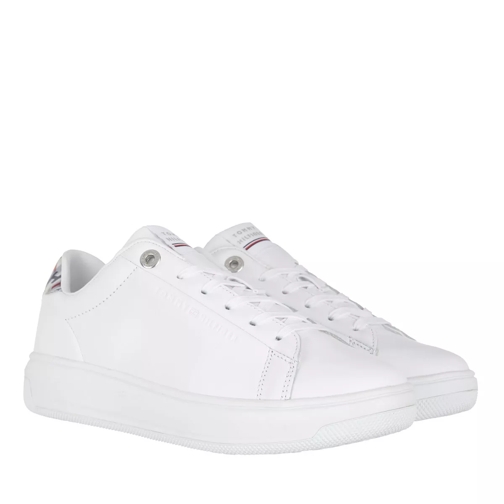 Tommy Hilfiger Monogram Cupsole Sneakers Leather White lage-top sneaker