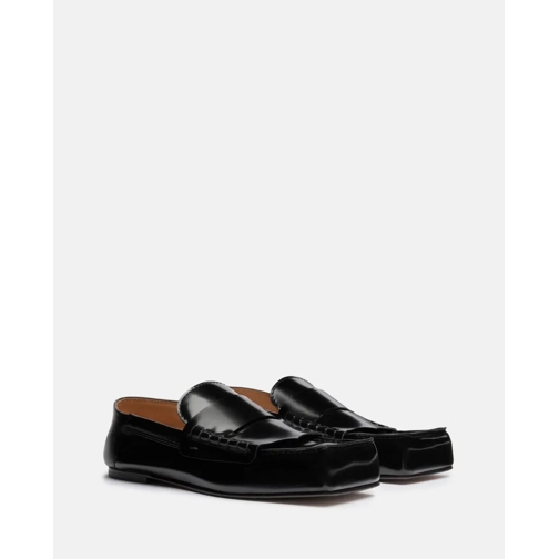 Jacquemus Ballerine Les Mocassins Carre Leather Loafer Black (Image 2)