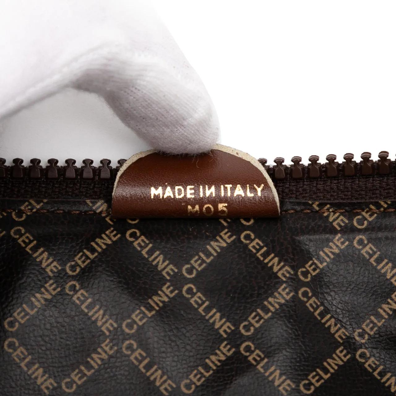 Thumbnail - Celine Clutches - C Carriage Coated Canvas Clutch - Gr. unisize - in Braun - für Damen