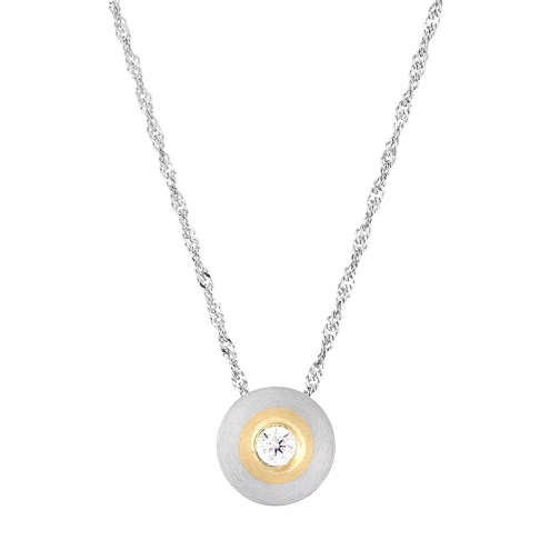 VOLARE Necklace with Pendant Bicolor Kort halsband