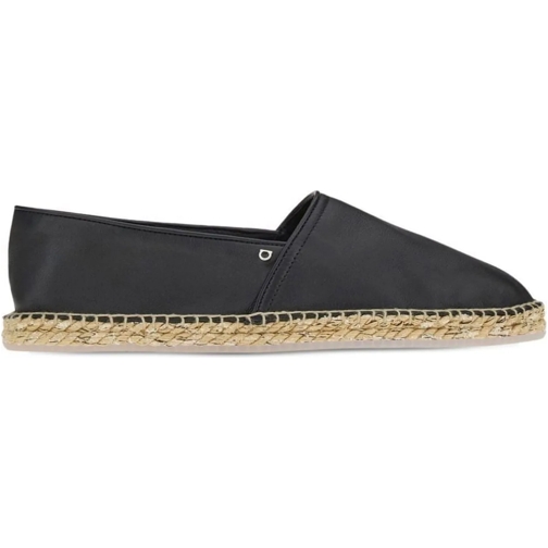 Salvatore Ferragamo Low-Top Sneaker Lamar Gancini Logo Espadrilles schwarz