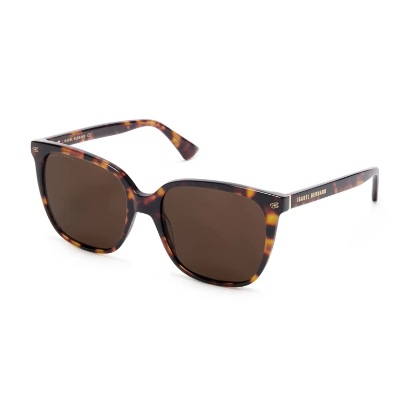 Isabel Bernard Sonnenbrille La Villette Raison square sunglasses with brown le Brown