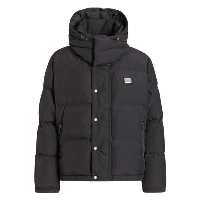 Dolce&Gabbana Daunenjacke Padded And Quilted Jacket Black