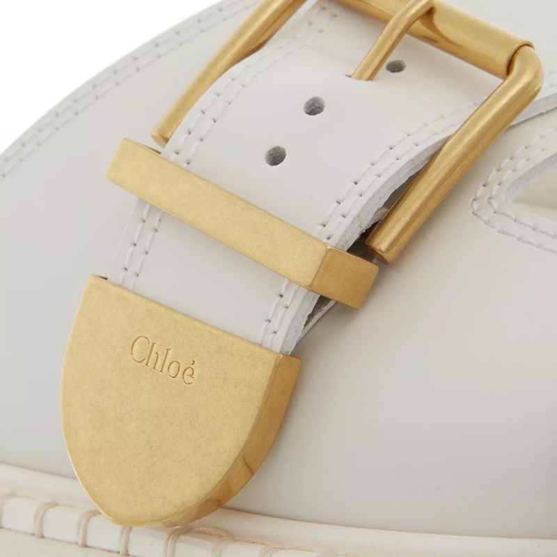 Chloé Slides Slides Woman Brilliant White(Image 3)