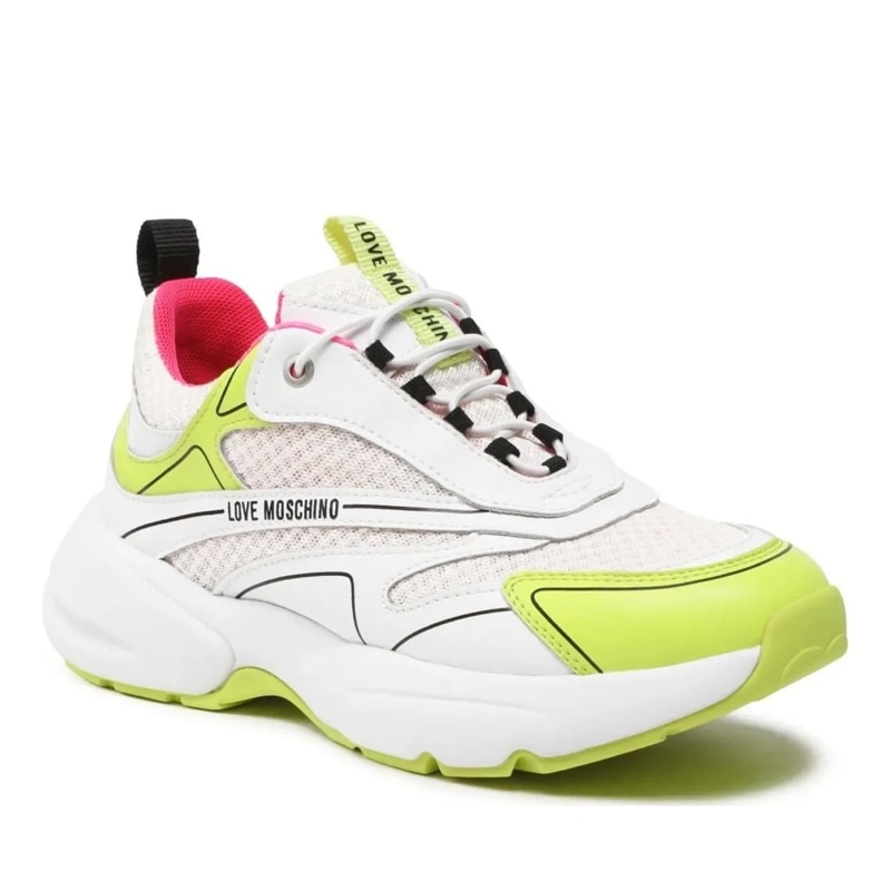 Moschino Low-Top-Sneaker Sporty Mix Sneakers weiß