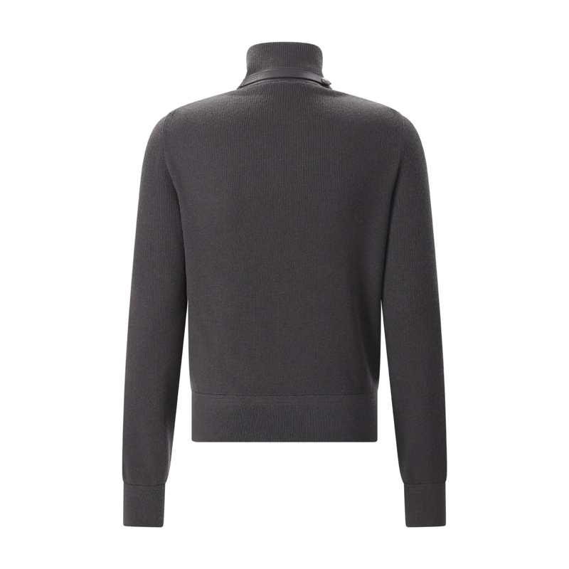 Tom Ford Übergangsjacke Jacke aus Materialmix grau(Image 2)