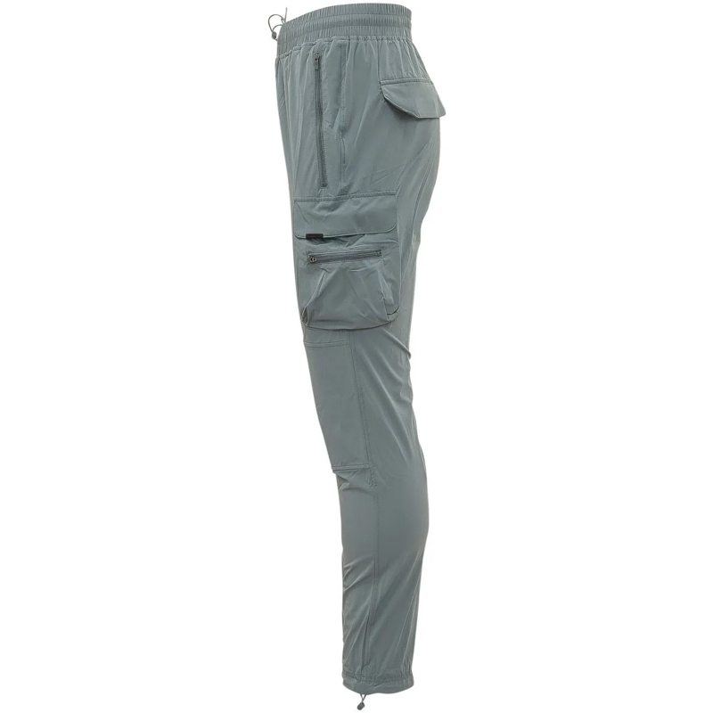 Represent  Pantaloni con Tasche Laterali e Coulisse grau(Image 3)