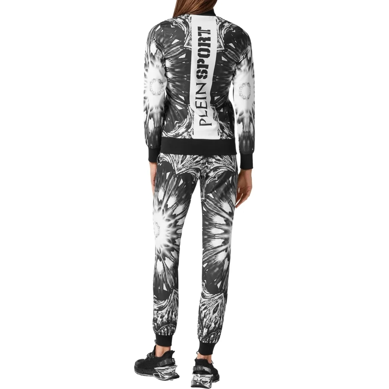 Plein Sport Jogginghose Jogginganzug Optical Flower schwarz(Image 2)