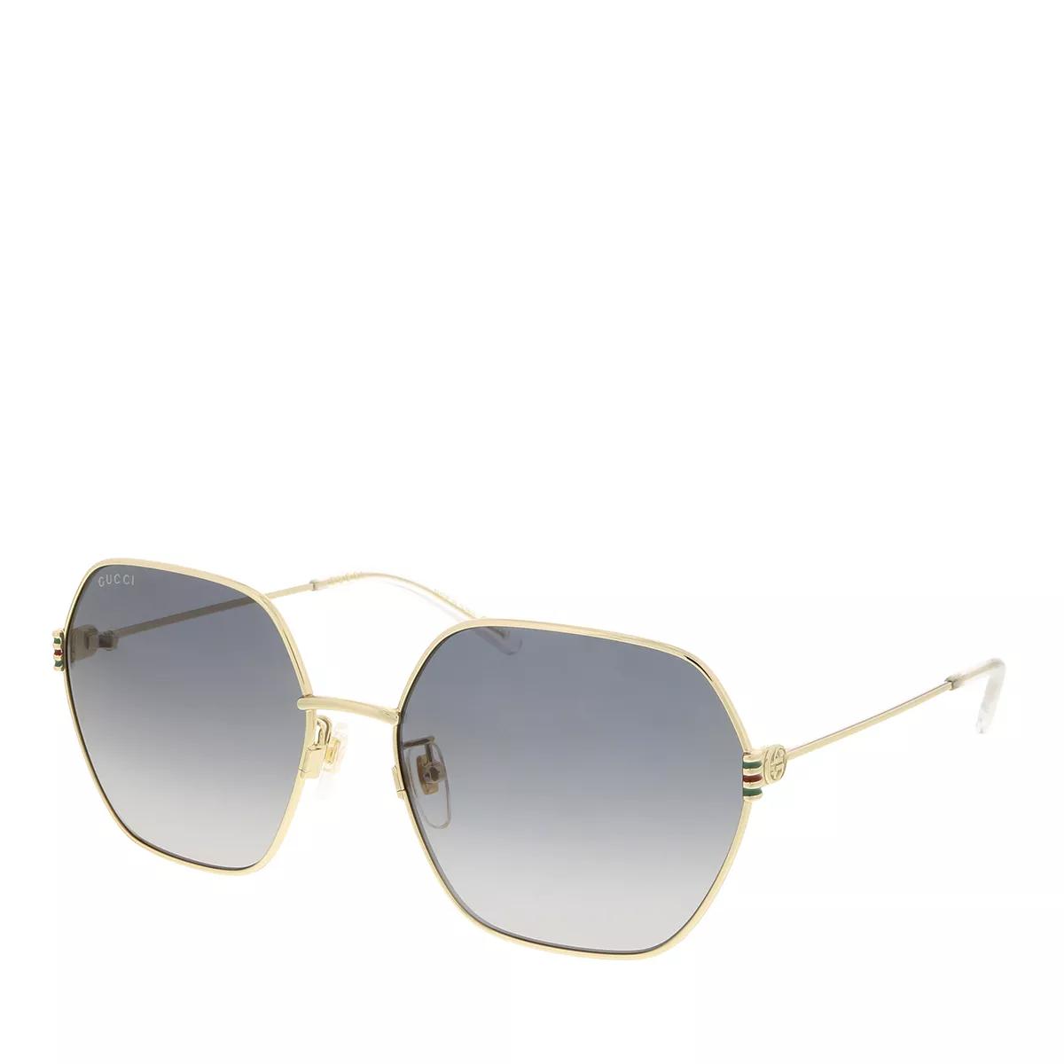 Gucci Sonnenbrille - GG1285SA - Gr. unisize - in Mehrfarbig - für Damen - aus Metall & Bio-Nylon