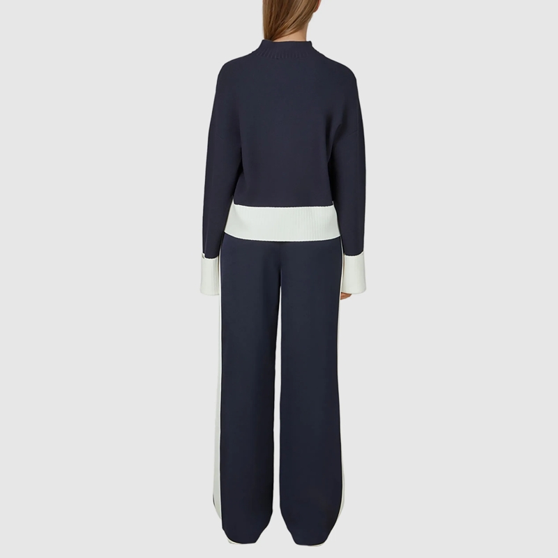 Marc Aurel Pullover Pullover dunkel-blau(Image 4)
