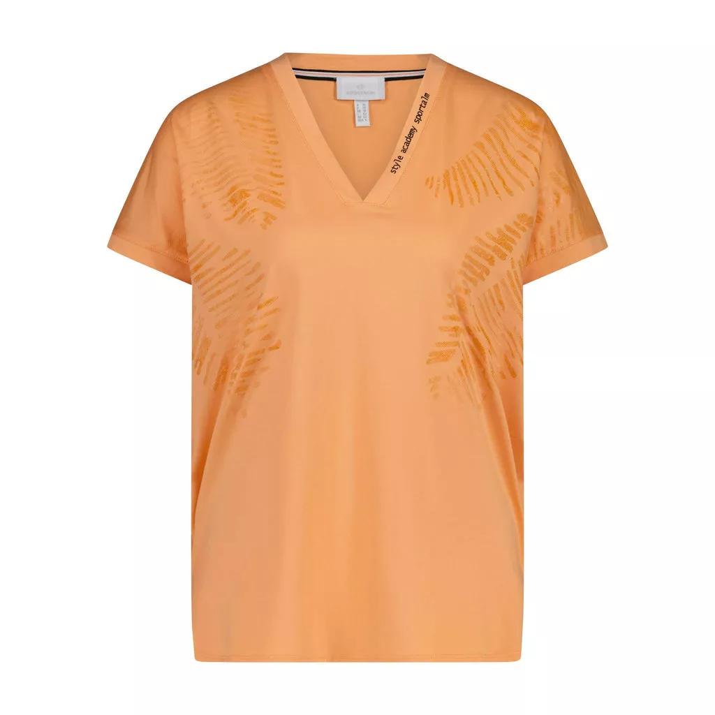 Sportalm - Funktionsshirt Valeriana mit Print - Größe 36 - orange